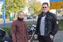 Erich und Frank beim Start in Düren.