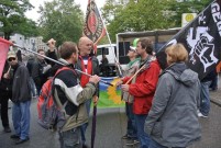 MC Kuhle Wampe: Demo gegen Nazis in Mettmann